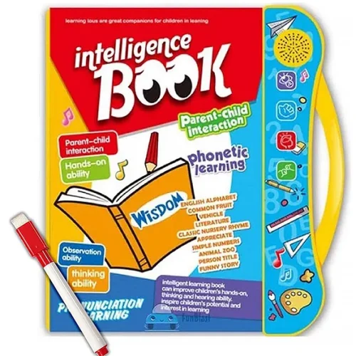 Intelligence Learning Book with Sounds for Kids