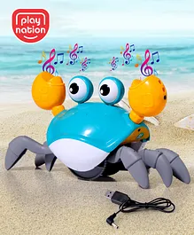 Rechargeable Music Crawling Crab Toy