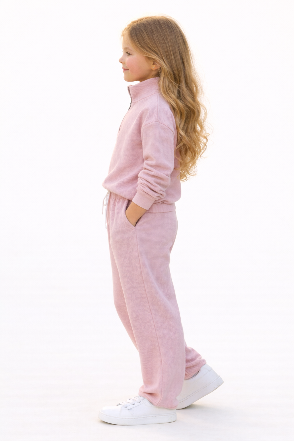 Premium Half-zipper Set for Girls - Image 4