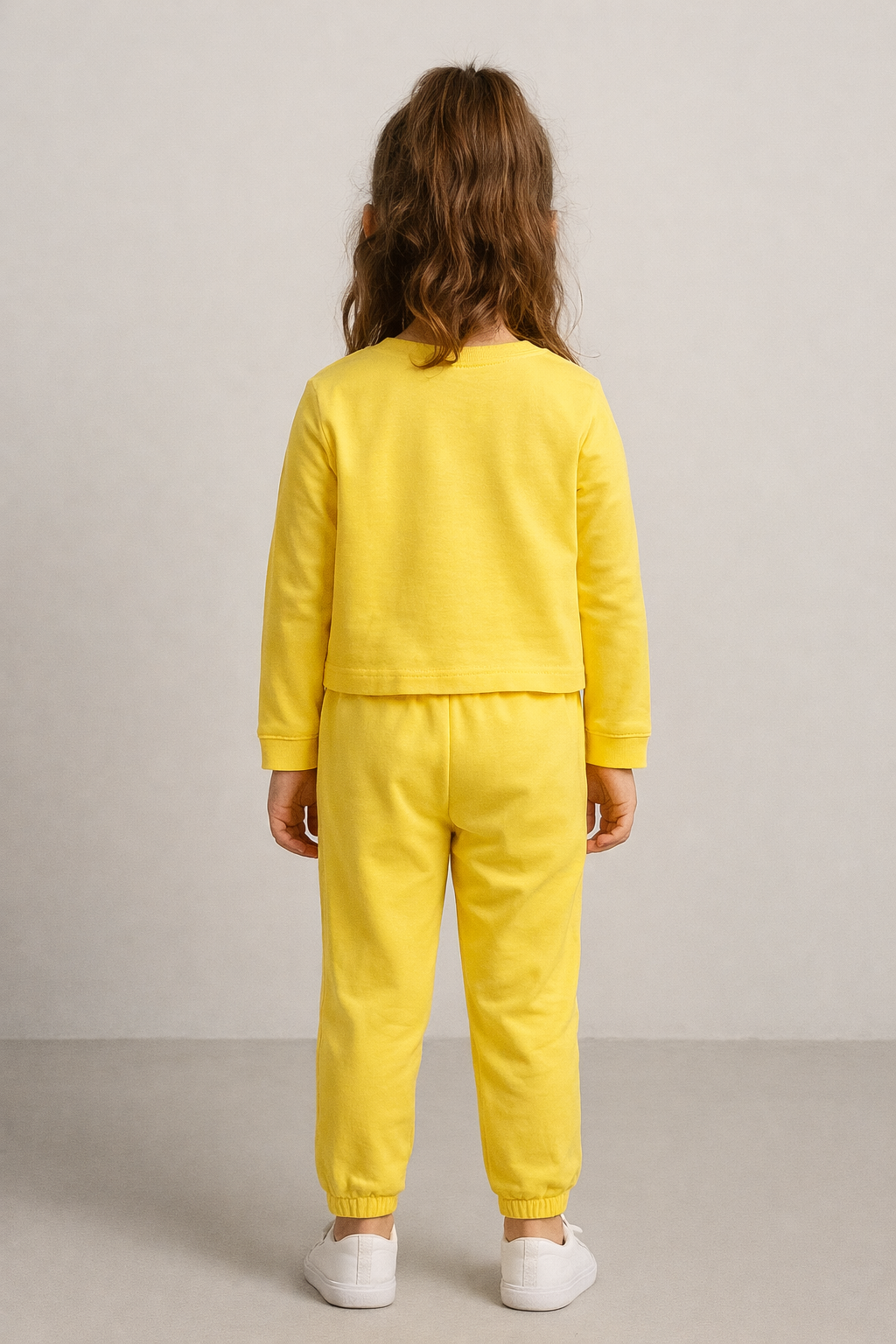 Girls Yellow Top and Bottom Set - Image 2