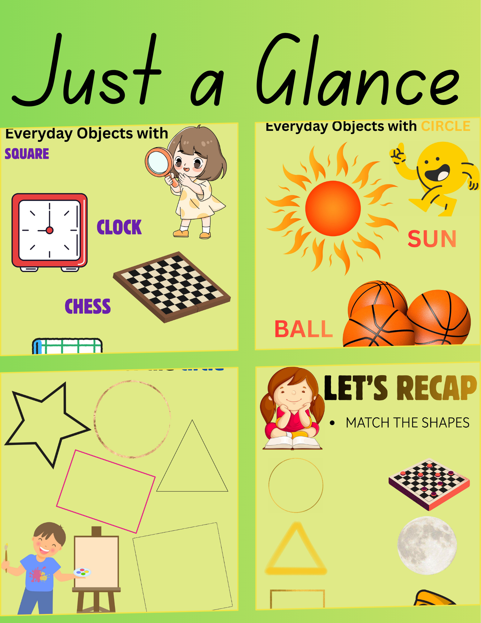 Kittuk Shapes Tracing & Scribble Workbook (Printable PDF & Printed Book) - Image 2