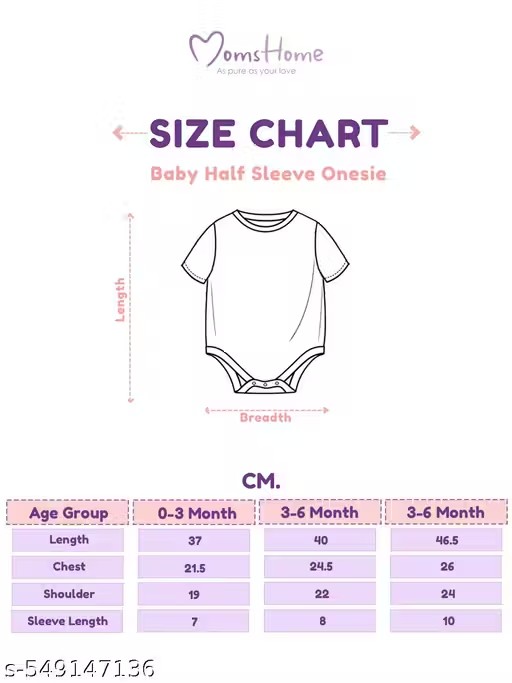 Moms Home Organic Cotton Unisex Baby Shower Onesie Gift Hamper, Avocado, Pack of 6 | 0-6 months - Image 4